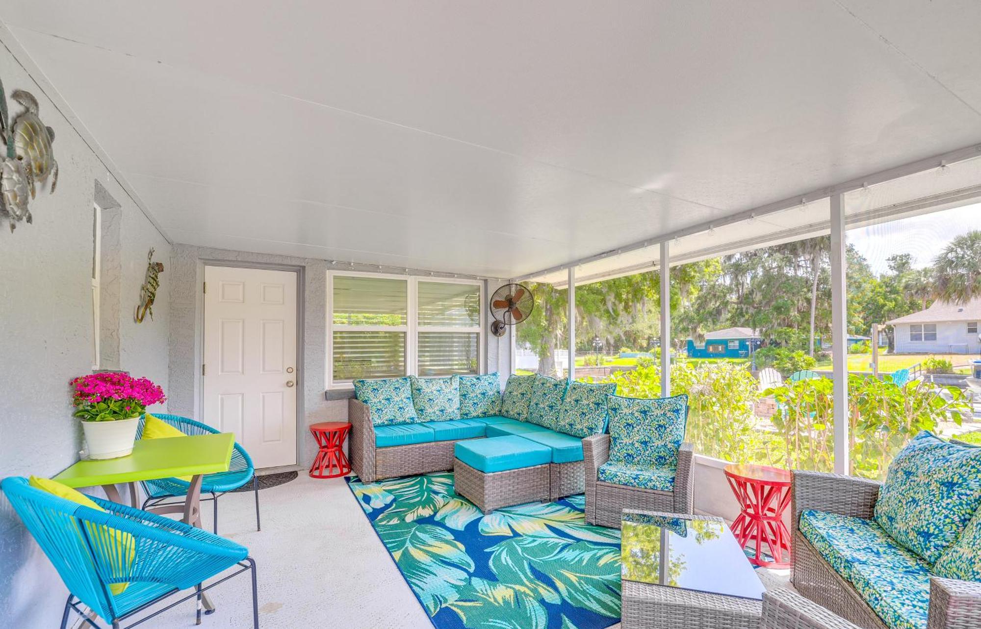 Crystal River Getaway With Dock, Kayaks And Bicycles! Eksteriør bilde